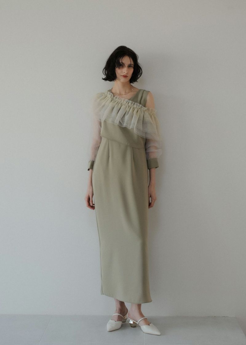 3way tulle ruffles dressのドレス|Dorry Doll / LE'RURE
