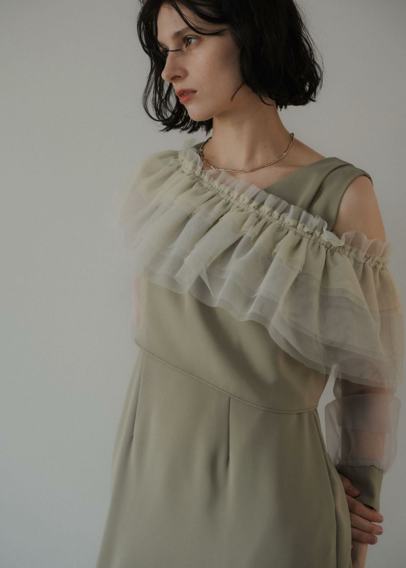 3way tulle ruffles dressのドレス|Dorry Doll / LE'RURE