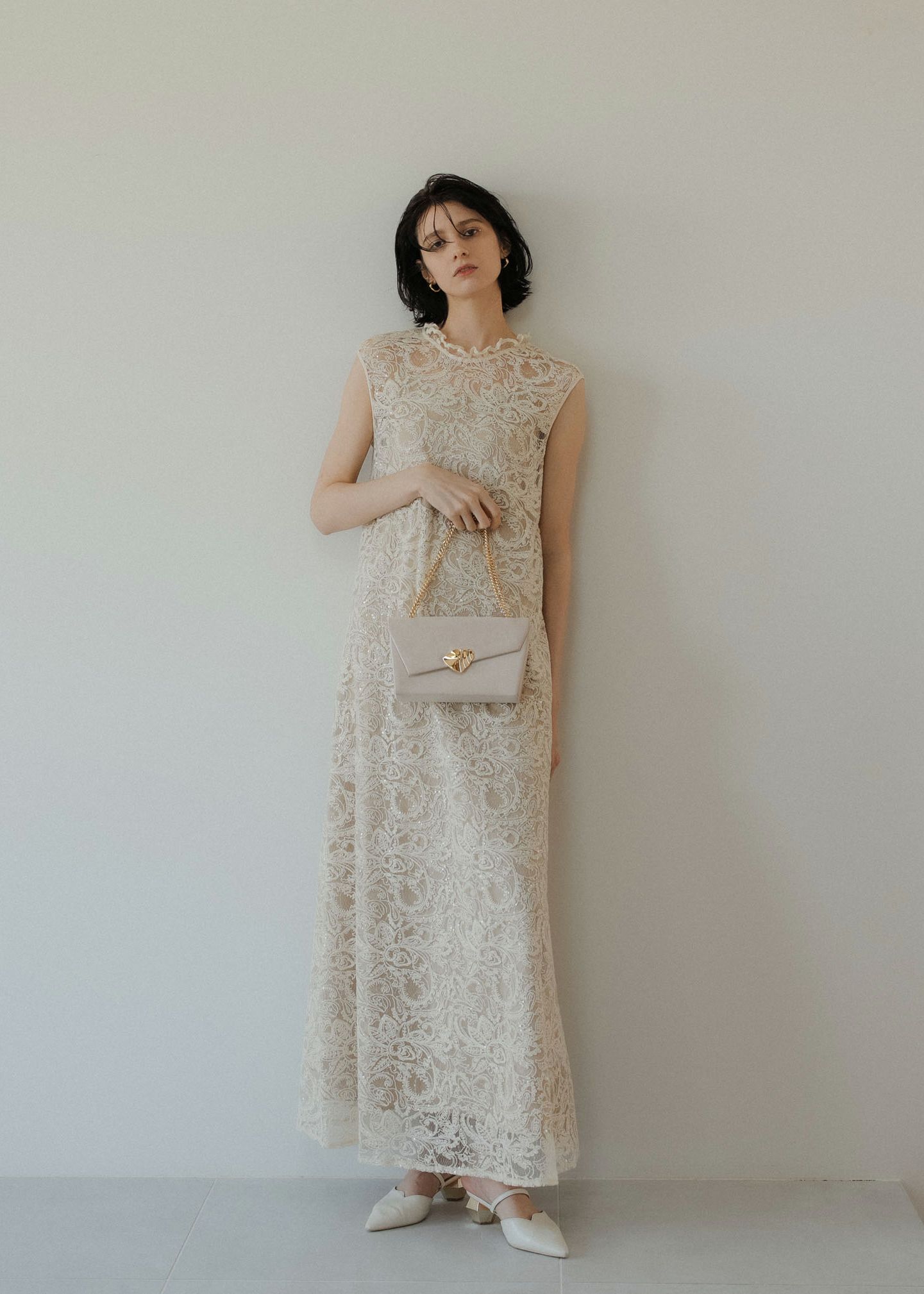 Prism lace A-line dressのドレス|Dorry Doll / LE