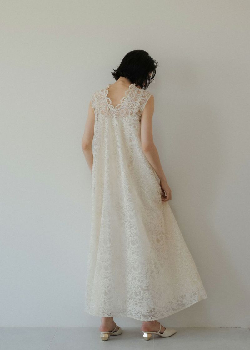 イ★新品★ LE’RURE 新作Prism lace A-lineドレス Prism lace A-line dressのドレス|Dorry Doll / LE'RURE