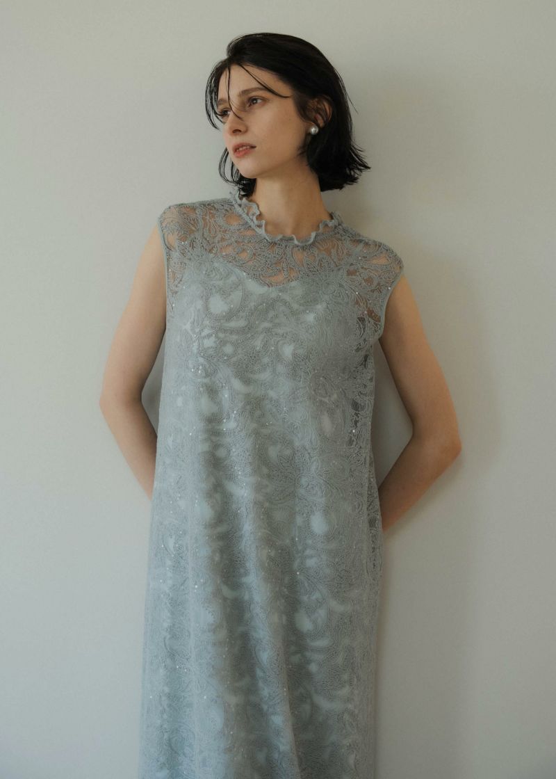 イ★新品★ LE’RURE 新作Prism lace A-lineドレス Prism lace A-line dressのドレス|Dorry Doll / LE'RURE