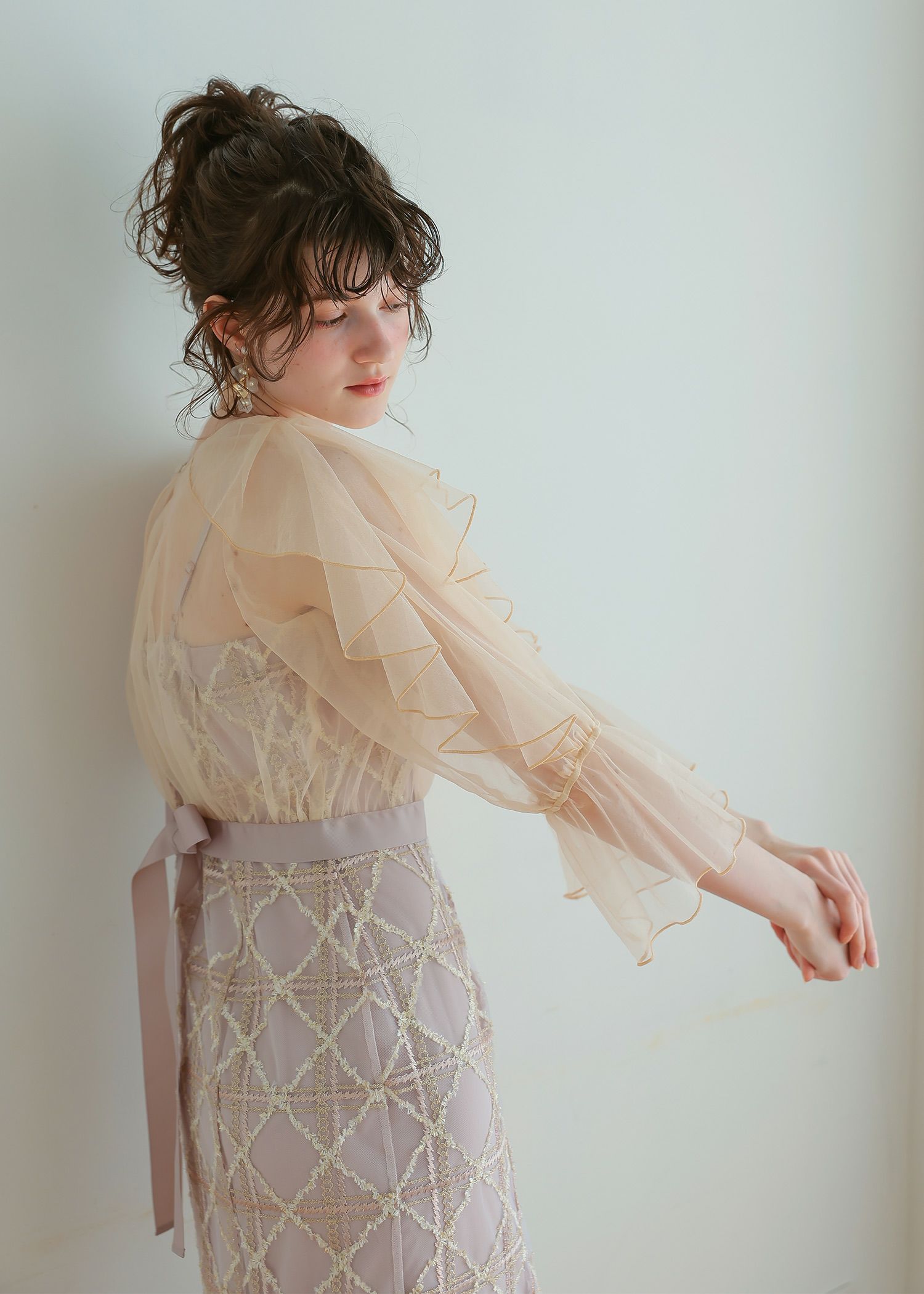 ボウタイボレロセットドレス|DorryDoll