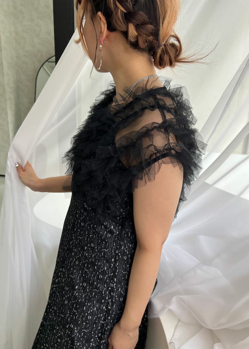 フリルボレロセットレースドレス|DorryDoll