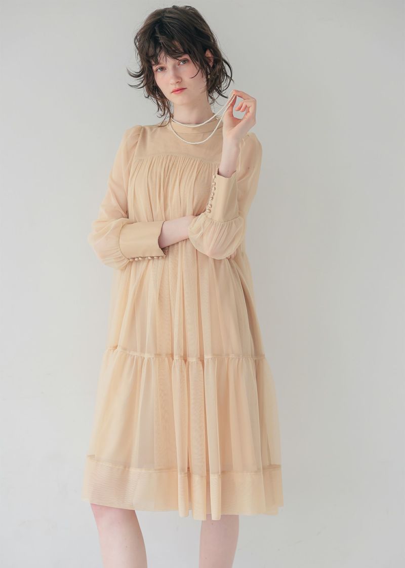 ティアードAラインドレス｜Dorry Doll