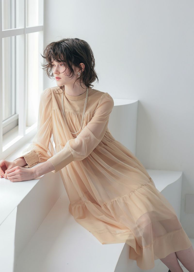 ティアードAラインドレス｜Dorry Doll