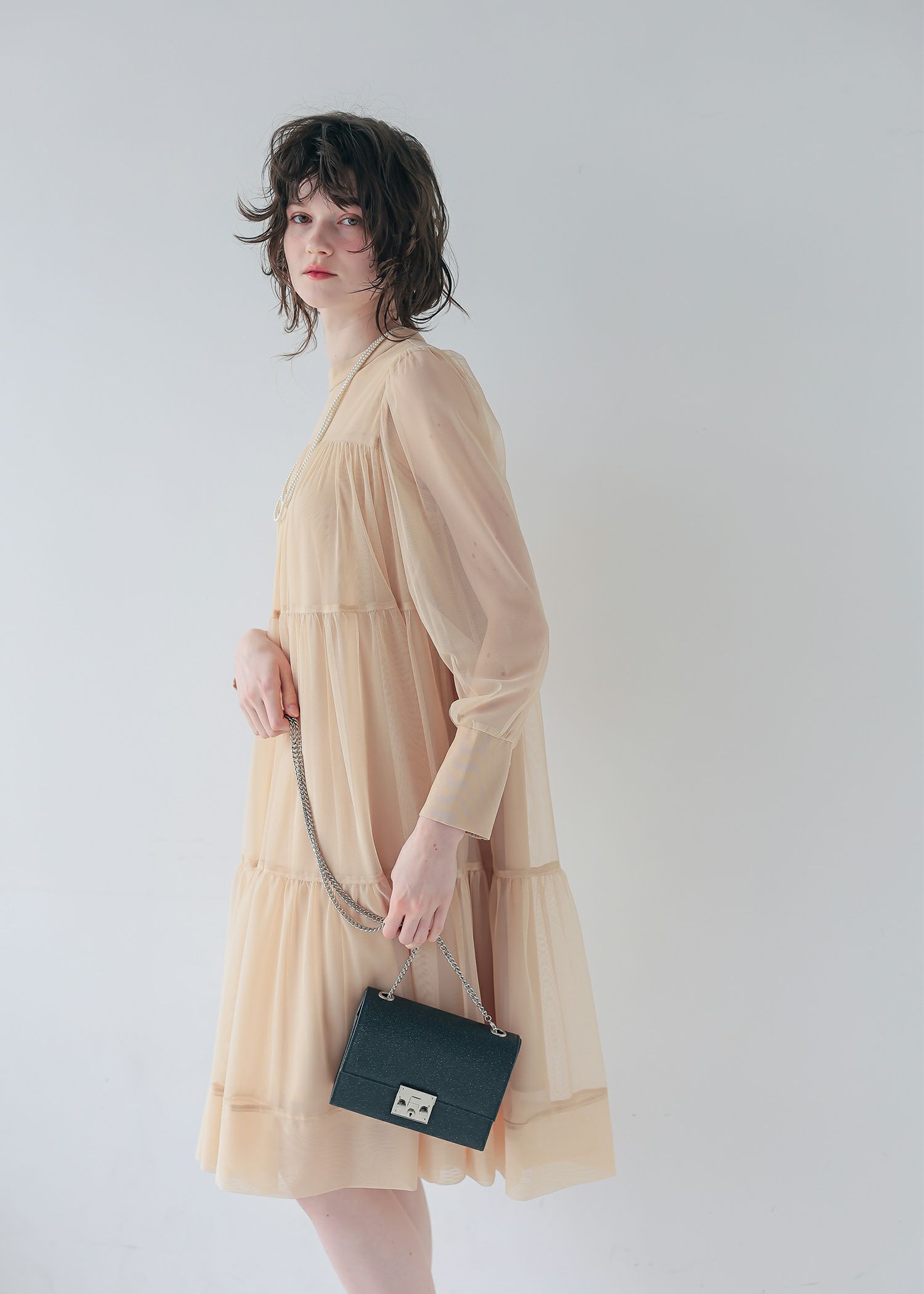 ティアードAラインドレス｜Dorry Doll