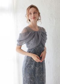 Dior ディオールダークパープル スパンコール ドレス（Christian