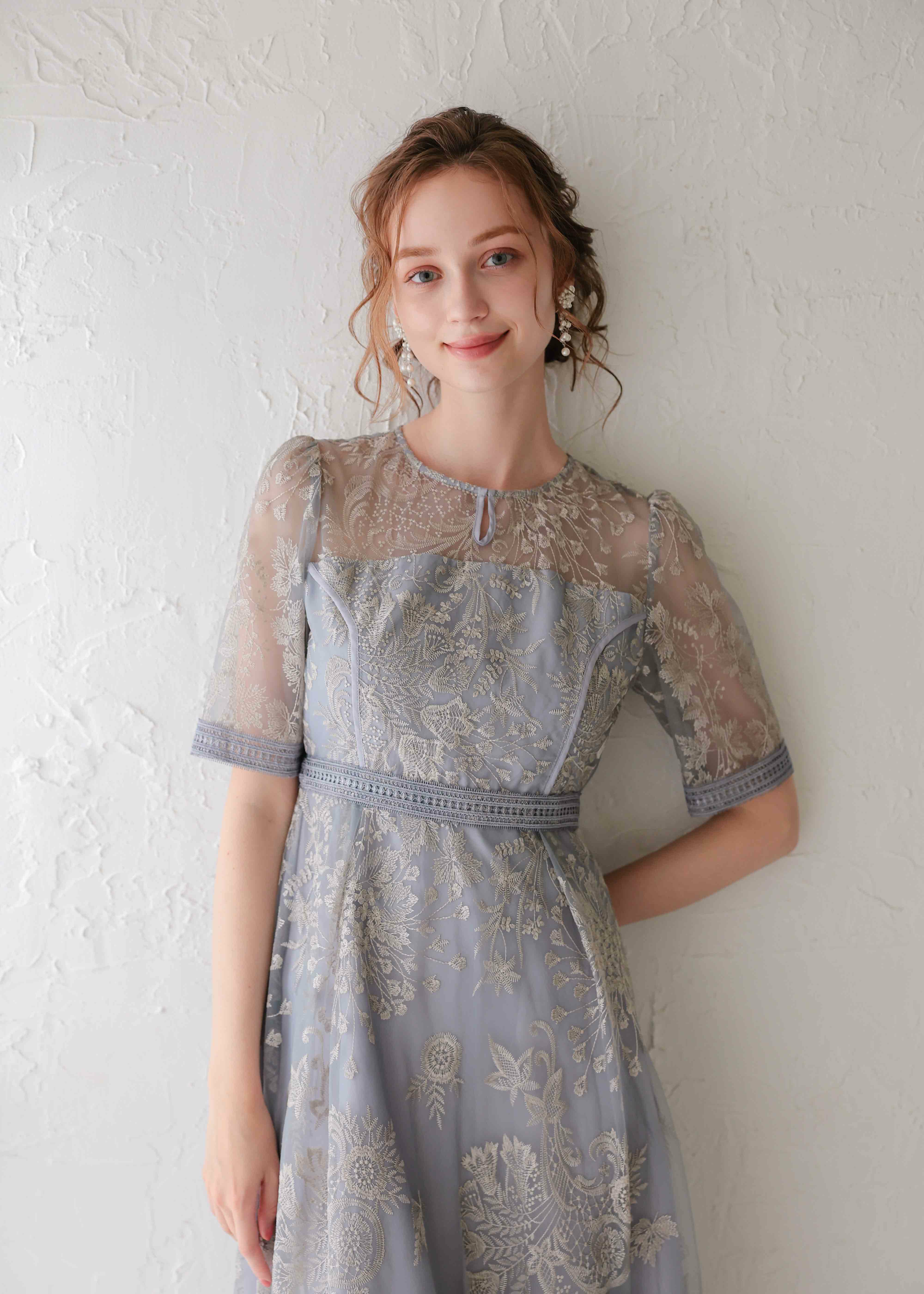 こゆ★新品タグ付き★ドリードール　ラダーレースドレス　結婚式　パーティー Dorry Doll（ドリードール） ドレス ラダーレースドレス : ZOZOTOWN