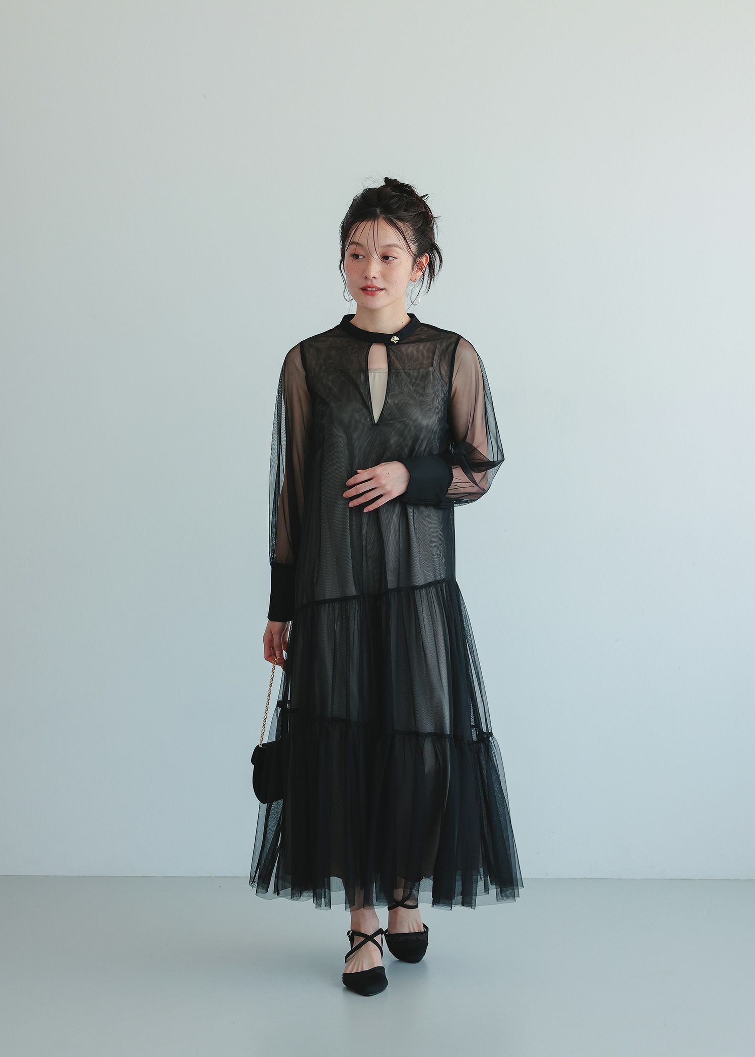 Dorry Doll モールレース サイドティアードドレス ドリードール Dorry