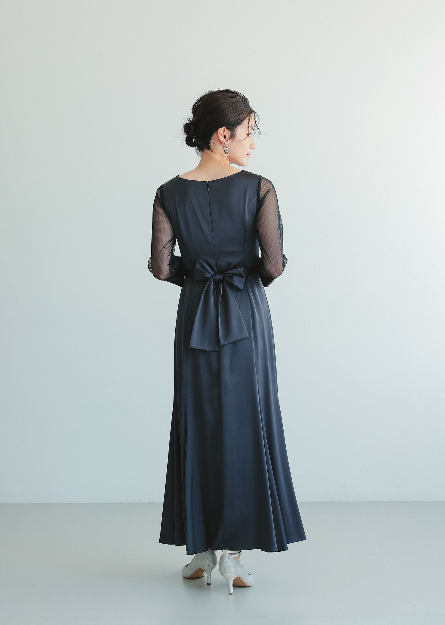 クロスドレープドレス|DorryDoll