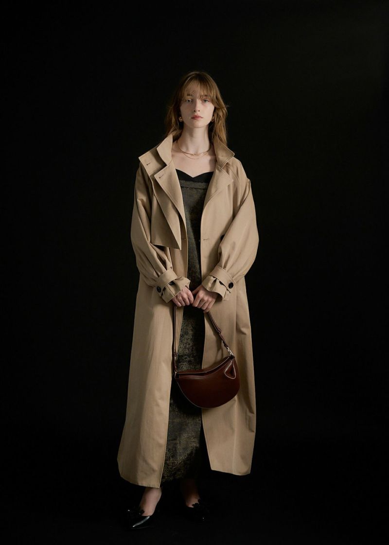 Over lap trench coatのドレス|Dorry Doll / LE'RURE