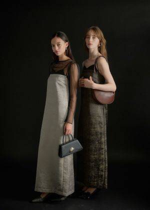 LE’RURE リルアー Layered look jacquard dress Layered look jacquard dressのドレス|Dorry Doll / LE'RURE