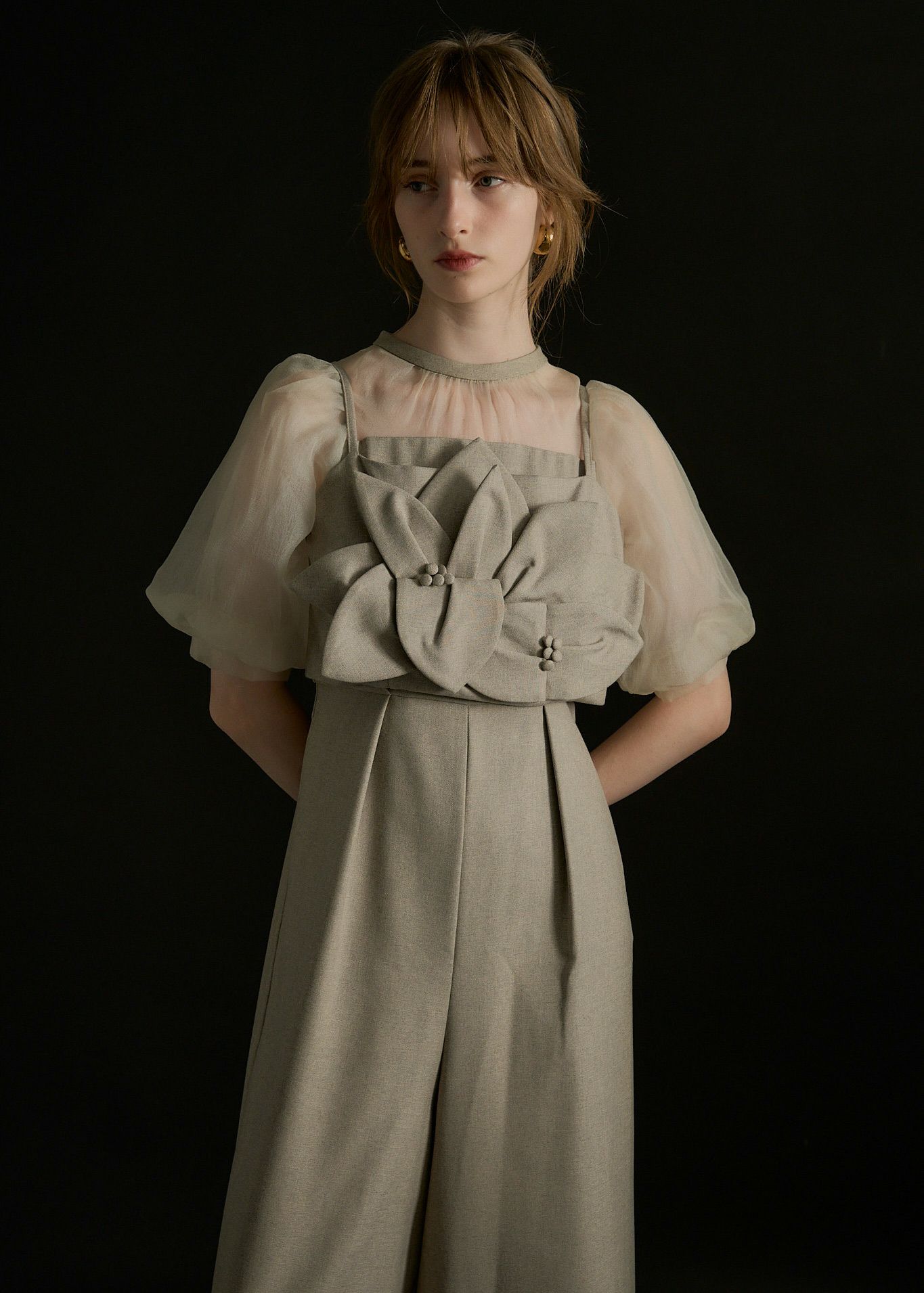 Flower bustier set combinaison のドレス|Dorry Doll / LE'RURE