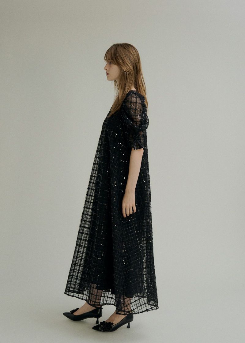 Kirakira check onepieceのドレス|Dorry Doll / LE'RURE