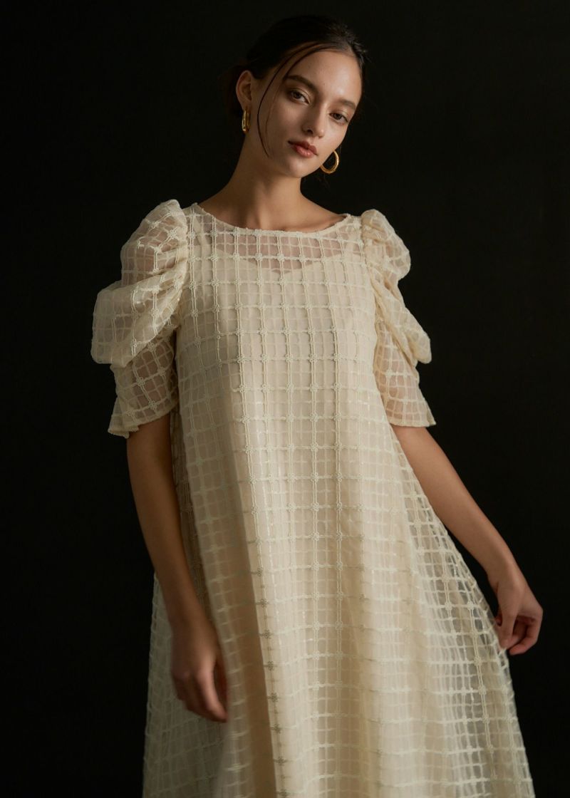 LE’RURE Kirakira check onepiece Kirakira check onepieceのドレス|Dorry Doll / LE'RURE