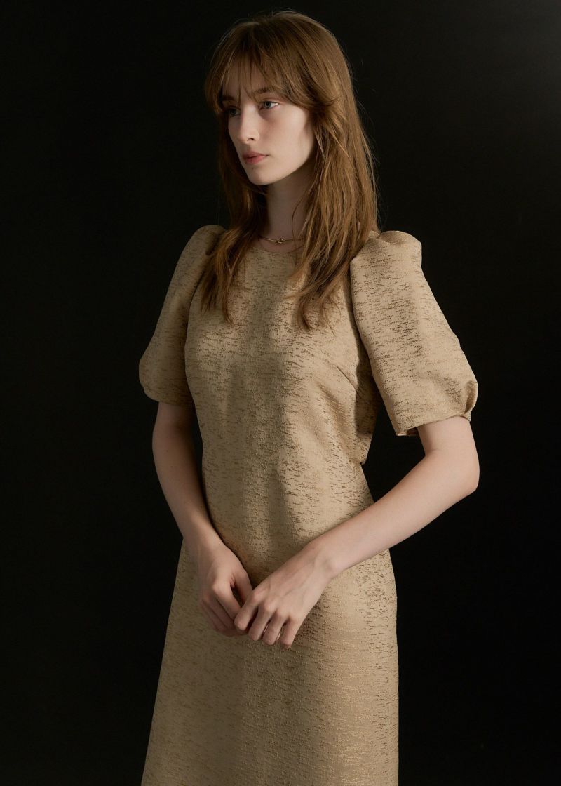 Wavy frill bustier jacquard dressのドレス|Dorry Doll / LE'RURE