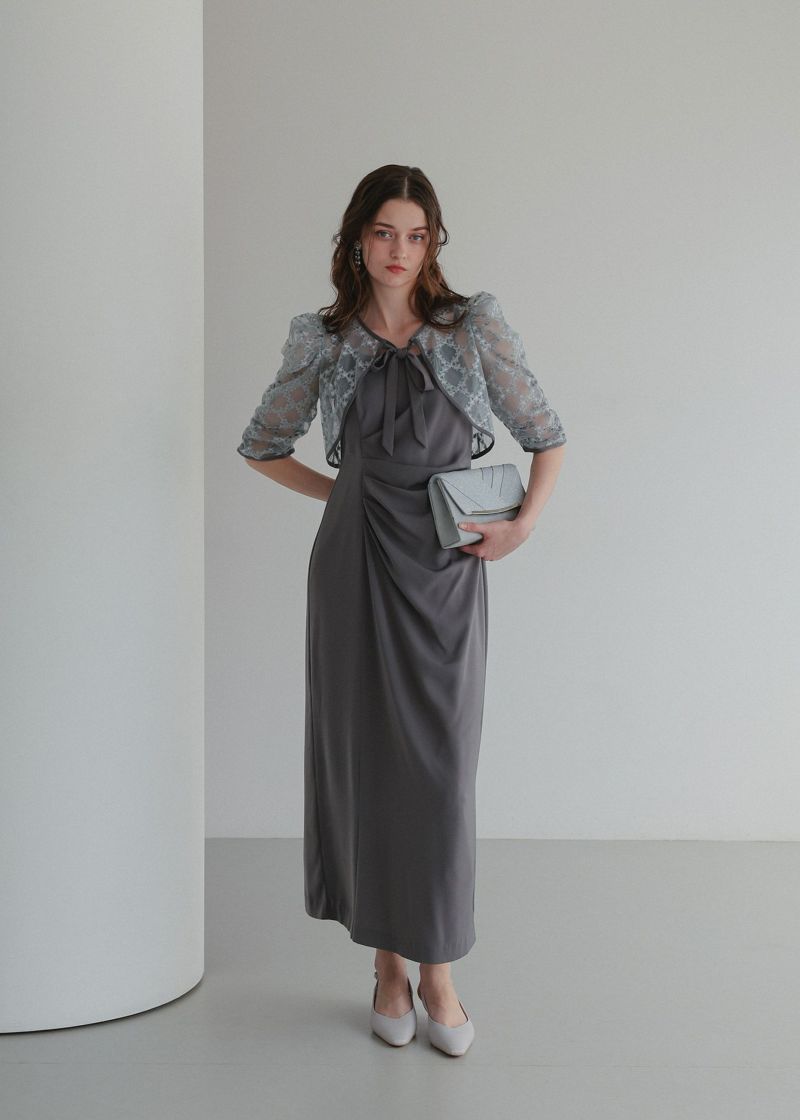 レースボレロ×ドレープドレス｜DorryDoll