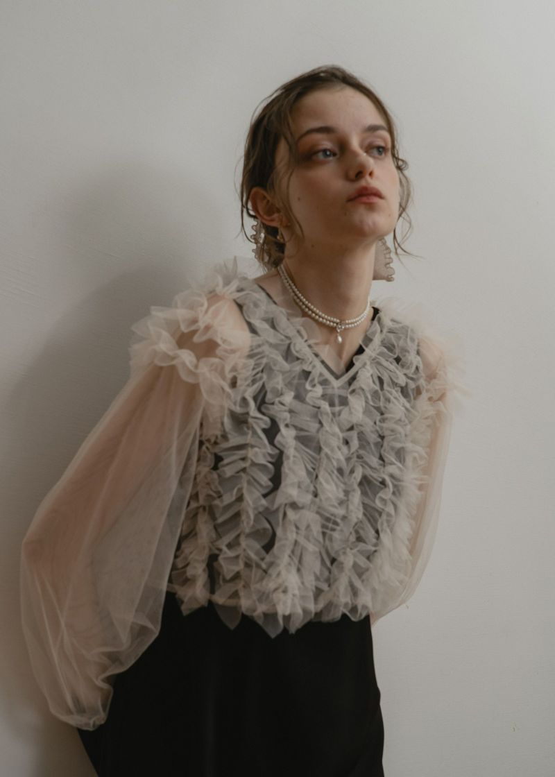 フリルブラウスセットドレス｜DorryDoll