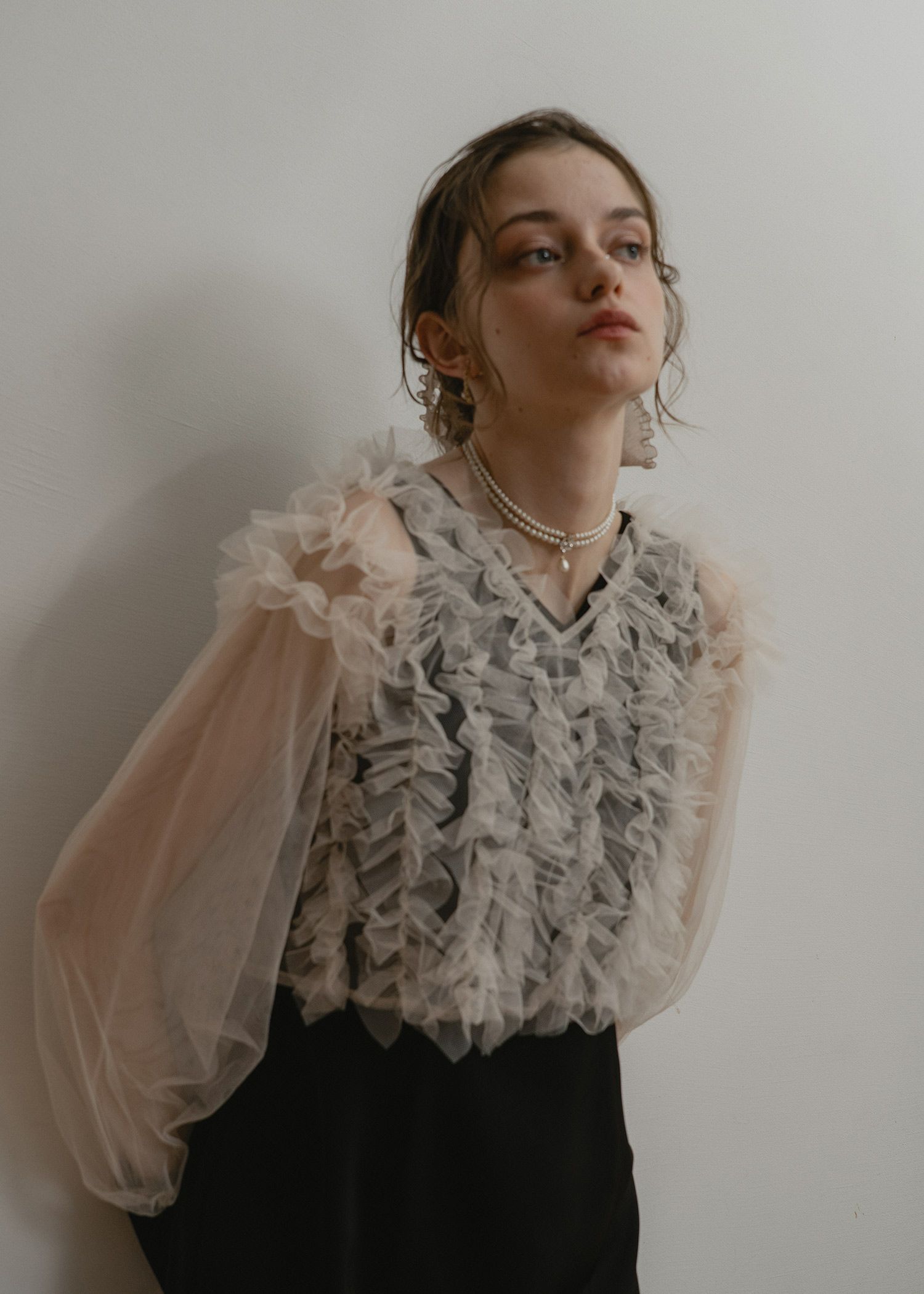 フリルブラウスセットドレス｜DorryDoll