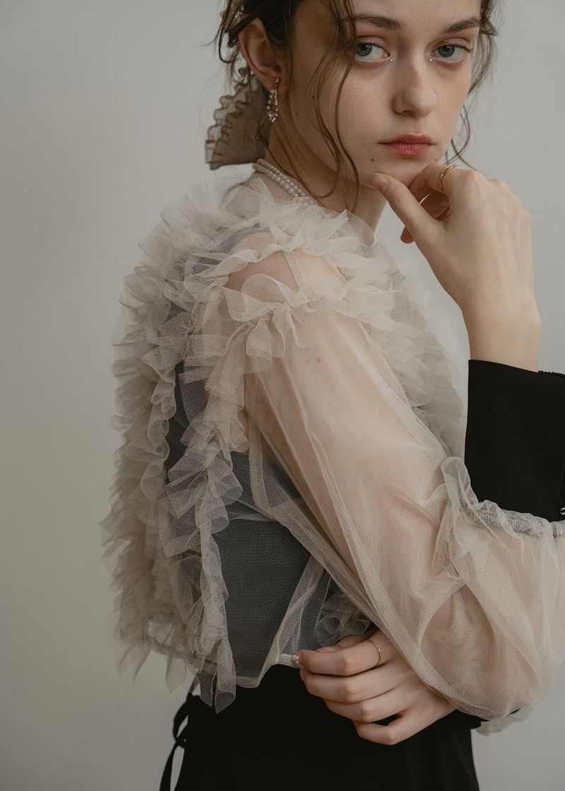 フリルブラウスセットドレス｜DorryDoll