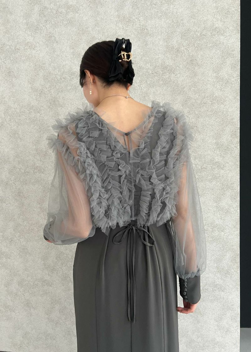 フリルブラウスセットドレス｜DorryDoll