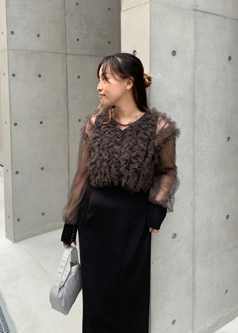 フリルブラウスセットドレス｜DorryDoll