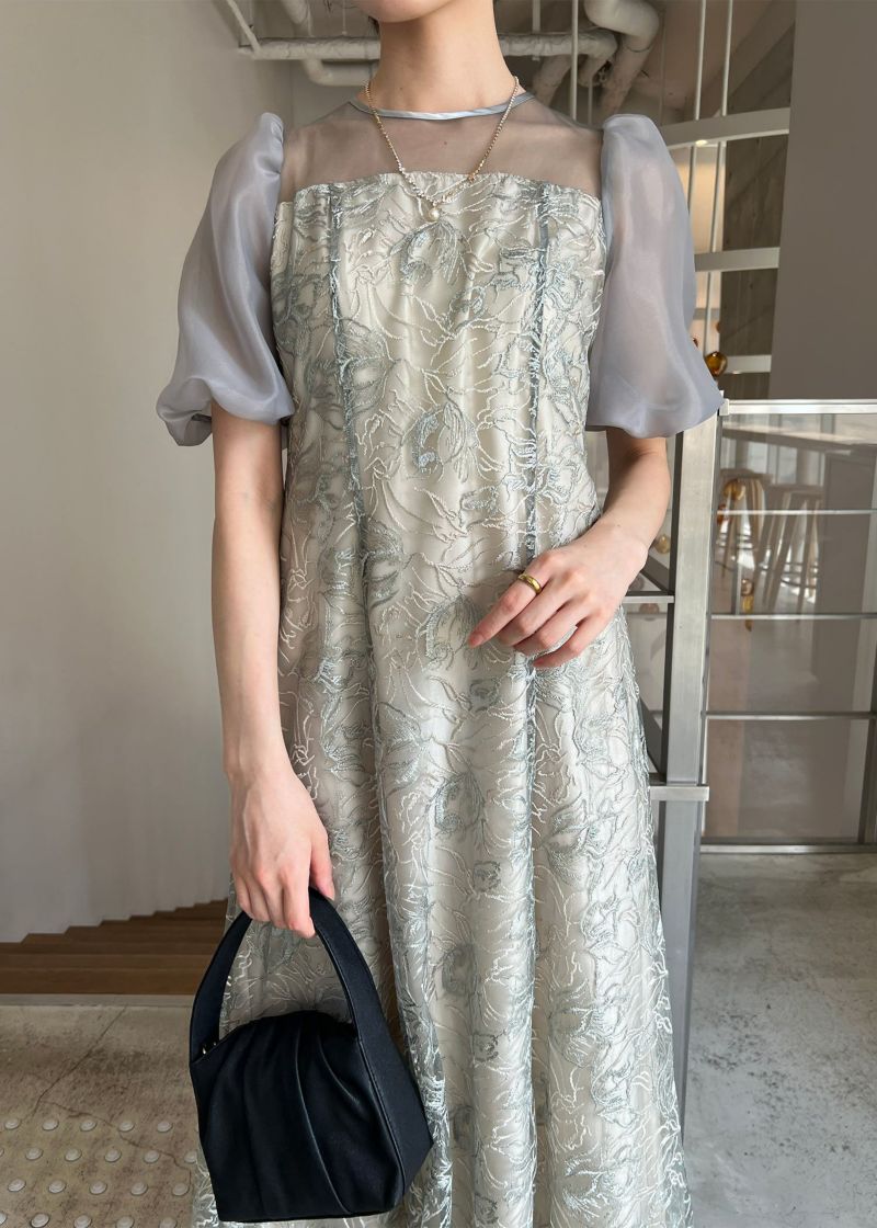 Dorry Doll ニュアンスフラワーレースドレス ニュアンスフラワーレースドレス｜DorryDoll