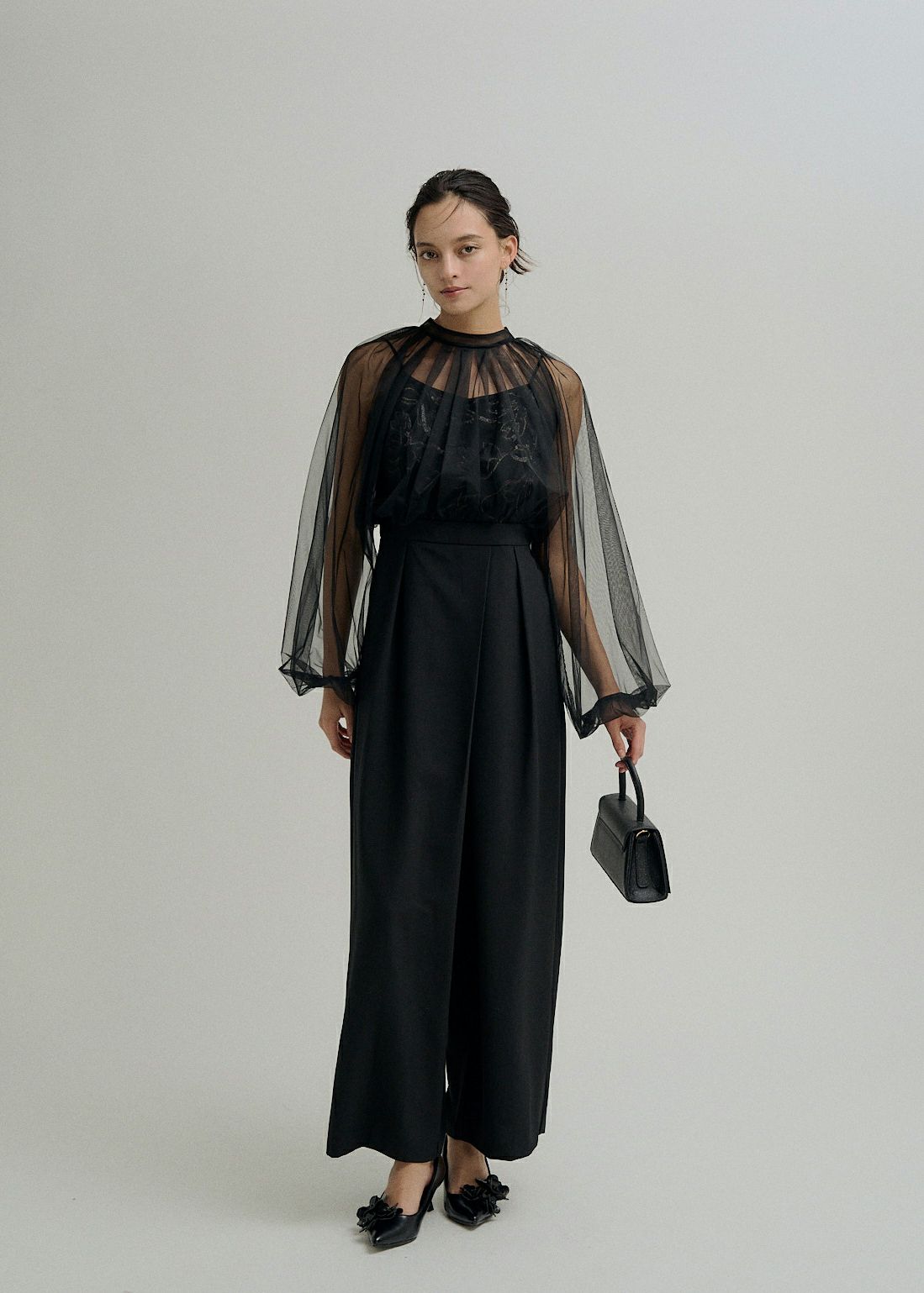 Lace layered rap pants dressのドレス|Dorry Doll / LE'RURE