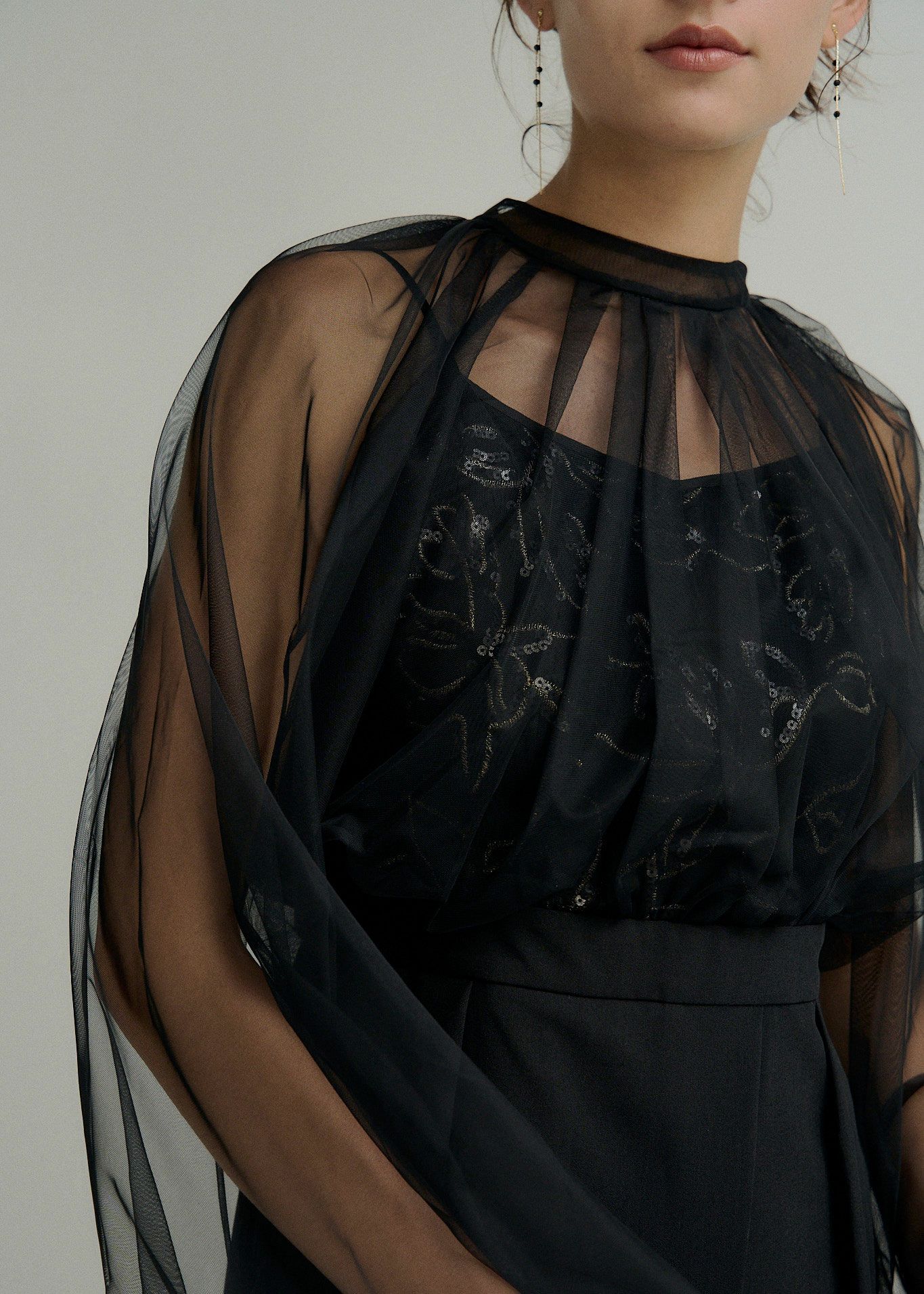 Lace layered rap pants dressのドレス|Dorry Doll / LE'RURE