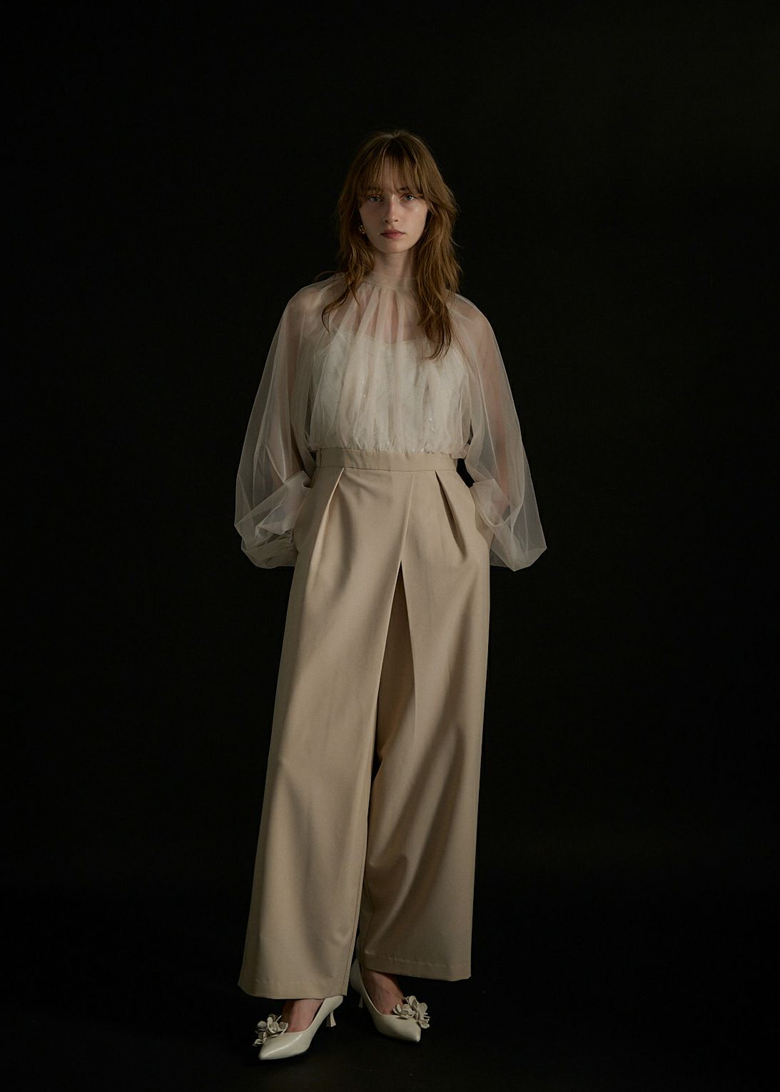 ラップドペプラムパンツドレス|DorryDoll