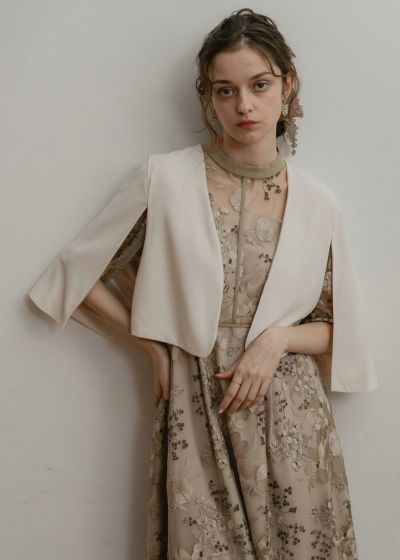 トーリ ラベンダーのゴールドレースドレス | Dorry doll | M | 結婚式