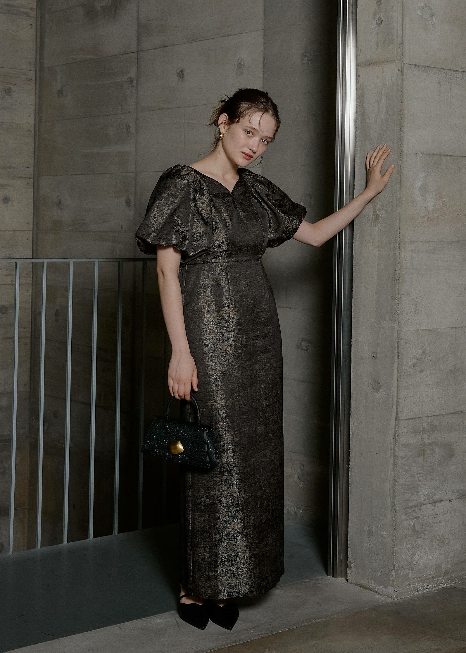 新品LE'RUREドレス Puffsleeve embroidery dress LE'RURE ドレス Puffsleeve embroidery dress : ZOZOTOWN Yahoo!店