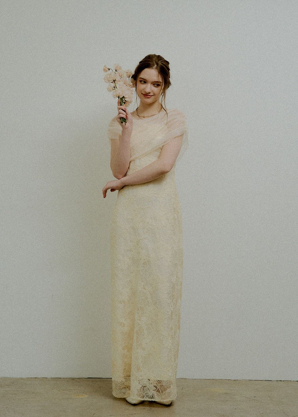 Cross tulle design flare dressのドレス|Dorry Doll / LE'RURE